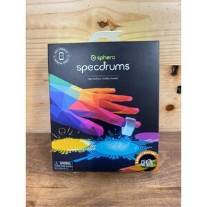 Sphero Specdrums (2 Rings) App-Enabled Musical Rings with Play Pad Included - Wh